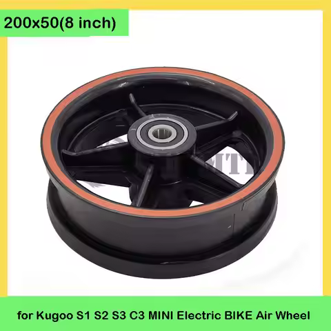 Wheels 200x50 8 Inch Non-pneumatic Tyre Wheel Hub for Kugoo S1 S2 S3 C3 MINI Electric BIKE Air Wheel