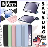 Samsung Galaxy Tab A9 Plus / Tab A9 / Solid Flip Book TPU Slim Folding Stand Case Cover Casing