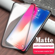 iPhone 12 pro Max 12 mini screen protector 6 X XS max 7 Plus iPhone 11 Pro Max full coverage matte anti-blue light Screen