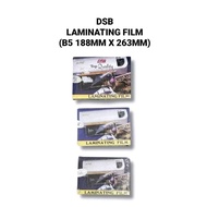 (1PKT) DSB B5 Laminating Film 100'S | 188MM X 263MM | 100MIC | 塑封膜 X 1PKT