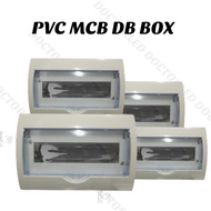 MCB Box Pvc DB Distribution Box Miniature Circuit Breakers Transparent Window Pvc Mcb Box
