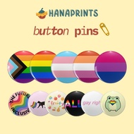 LGBTQ+ Pride Button Pin Badges | Pin Badges