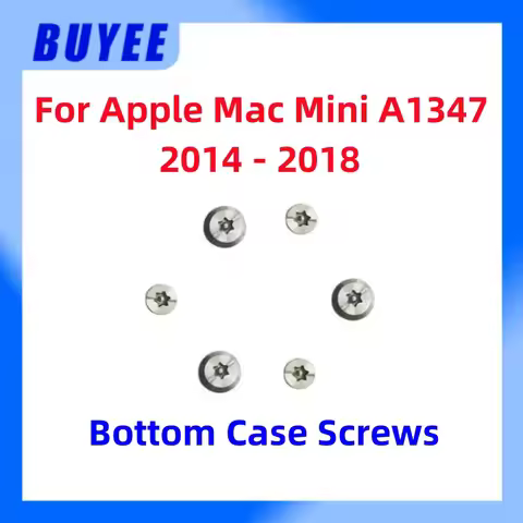 6PCS Origina A1347 Bottom Cover Case Screws 923-00155 923-00157 For Apple Mac Mini A1347 2014-2018 Y