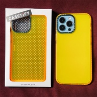 COD Casetify X เคสโทรศัพท์มือถือนิ่ม แบบใส สีเหลือง สําหรับ iPhone 13 Pro MAX Mini 12 Pro MAX Mini 1