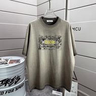DI & OR2026 Star 6XL Classic Round Neck Short-Sleeved T-Shirt Men Women Style Large Size Counter Sty