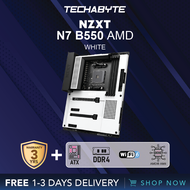 NZXT N7 B550 AMD ATX Motherboard - White