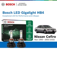 Bosch LED Gigalight 6000K HB4 Halogen Headlight Retrofit Bulb + CANBUS for Nissan Cefiro A33 - 19873