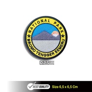 National Park Mount Bromo Tenggger Semeru Embroidery Patch | Adventure patch