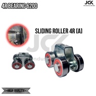 6200 4R / 2R Hanging Sliding Grill Door Roller Bearing Pintu Besi