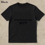 Porsche 911 Logo Black Summer Short Sleeve T Shirt Summer Short Sleeve T Shirt