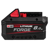 Milwaukee M18 8.0AH Forge Redlithium Battery 2 Year Warranty