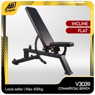 Commercial  Dumbbell Bench Press Adjustable Weight Bench / Bangku Tekan Dumbbell Komersial dengan Be