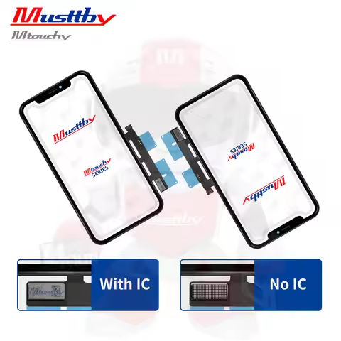 Musttby Touch Digitizer Sensor Glass+OCA(No IC)for iphone 11 11pro 11promax 12 12pro 12promax 13 13p
