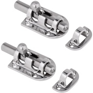 Kunci Pintu dan Tingkap Bot Marin 60/90/110mm, Keluli Tahan Karat 316, Kunci Gelangsar, Pengunci Ges