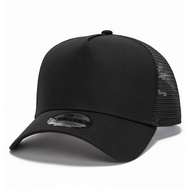 New Era 9Forty Blank Black A-Frame Trucker Cap