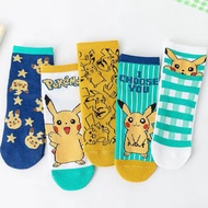 Adult Pikachu Pokemon Cartoon Socks
