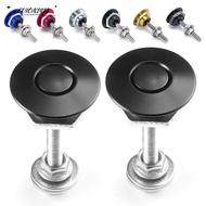 CUION1413LZ 1Pcs Front Bumper Hood Pin, Quick Release Aluminum Push Button, Colorful Car Accessory L