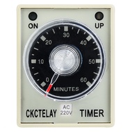 [Fast Ship] AH3-3 Timer Relay Electronic Type Adjustable Release Delay Timing 8 Pins 60Min(220V)