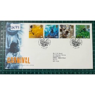 UK 77 GB FDC 1998 CARNIVAL Royal Mail First Day Cover
