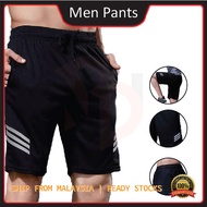 Men Sport Short Pants Seluar Pendek Lelaki Casual Pants Quick Dry Microfiber trunks for boy