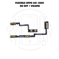 FLEXIBLE OPPO A91 2020 ON OFF + VOLUME ORIGINAL QUALITY