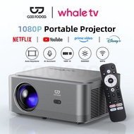 GOOJODOQ 450ANSI Nefarious Genuine Projector High Brightness Portable Projector