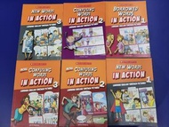 Scholastic new words in action ,comics, confusing words in actuon