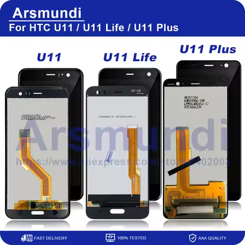 For HTC U11 U11Life U11Plus LCD Display Touch Screen Digitizer Assembly Replacement Parts