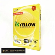 IK Yellow 80gsm paper 500’s