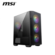 微星 MAG Forge M100R 玻璃透側機殼 (M-ATX/內建風扇前3後1/網孔面板/顯卡300mm/塔散160mm)