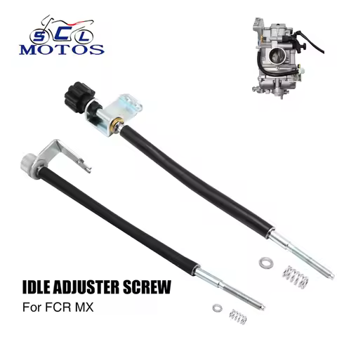 Sclmotos FCR Carburetor Idle Adjuster Screw 18.5cm 19.5cm 24.2cm 33.6cm 48cm Idle Speed Screw for Ke