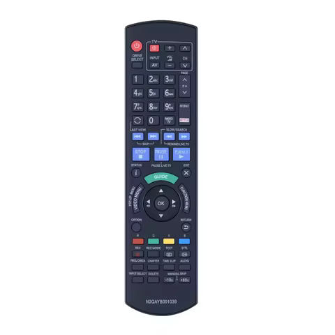 N2QAYB001039 Remote Control Compatible With Panasonic Blu-Ray DVD Player Replacement Controller