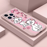 Case Samsung A13 A12 A14 5G M12 A04S M13 A20 A30 A20S A21S A22 5G M22 4G MF113A Marie Cat Silicone fall resistant soft Cover phone Case