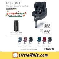 Recaro: KIO Convertible Car Seat + Base | Warranty 2 Years