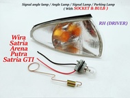 Signal angle lamp / Angle Lamp / Signal Lamp / Parking Lamp FRONT RH wira satria putra arena satria
