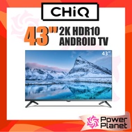 CHiQ 43'' Android Smart TV 2K FHD L43M8T Television (2023) Full HD