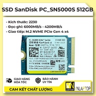 SanDisk 512GB SSD Hard Drive/ (WD) PC_SN5000S 2230 PCIe M.2 NVMe Gen4 x4 - Original disassembled pro