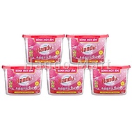 Combo 5 Hộp Hút Ẩm HANDO Khử Mùi Nấm Mốc Hương Hoa Hồng 450ml