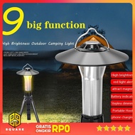 HENGYU Portable LED Camping Light 4 Modes Rechargeable Waterproof - HW-777 Original 99 Square