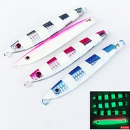 Metal Jig Lure 60/80/100g Tenggiri Chrome Jig Killer Pro Z Gawzy Bullzen Fast Jig