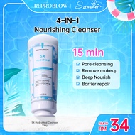 【2PCS】REPROBLOW Soothing Facial Essential Oil 15ml Gentle Daily Cleanser 100g Redness Dry Skin Repai