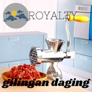 Meat Grinder Meat Grinder Blender Meat Seasoning Grinder Manual Aluminum Meat Mincer Multifunction M