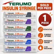 Terumo Insulin Syringe With Needle 0.5ML/1ML (27G/29G/31G/30G) -1pcs