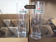 New Heineken Star 300ml or 500ml Long Pint Glass