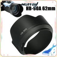 MURRAY Lens Hood, HB-90A 62mm Black Anti-Glare Cover, Practical ABS Protective Shield for Nikon Z DX
