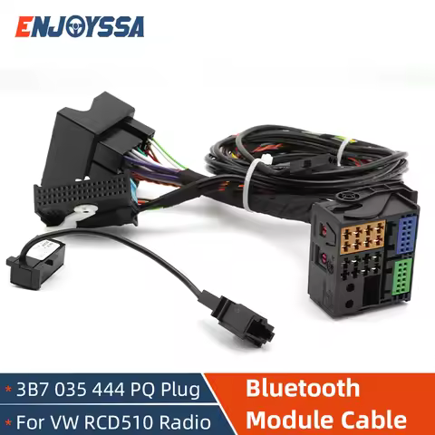 For VW RCD510 9W2 9W7 9ZZ Car Radio RNS510 Bluetooth Module Direct Plug Play Wireless Microphne MIC 