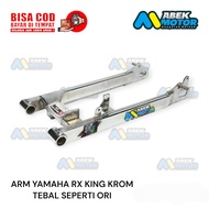 Swing Arm Arem Yamaha Rx King Hitam Dan Krom Tebal Kualitas Terbaik