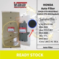 Original HONDA ATF AUTO TRANSMISSION FILTER SET AUTO FILTER SET CVT HONDA CITY T9A GM6 JAZZ Civic HR