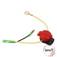 JONY 3Pcs Engine On  Stop Switch, 36100-ZE1-015 36100-883-005 GX160 Low Oil Alert Sensor, Weld-free 