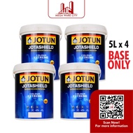 JOTUN Jotashield Colour Extreme Base Only 5L (4 Units/Box) Anti Algae Exterior Wall Paint Cat Dindin